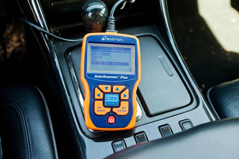 Can I perform a car diagnostic test on my own vehicle, and if so, how?